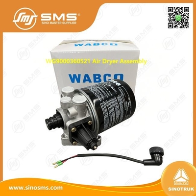 Συγκρότημα στεγνωτήρα αέρα WG9000360521 HOWO Τμήματα φορτηγών